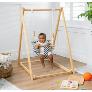 Indoor baby swings