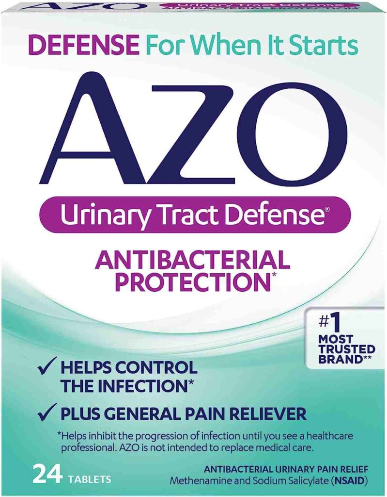 Azo, Urinary Tract Defense, Antibacterial Protection, 24 Tablets